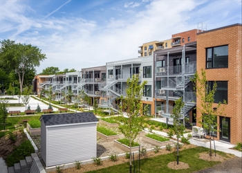 Delivery of 215 social and affordable housing units in Montreal.